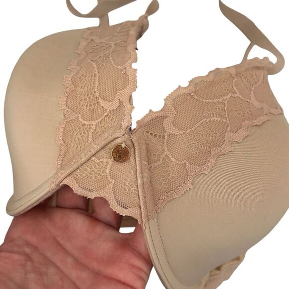Natori Hidden Glamour Full Fit Contour Underwire 736044 beige size 34D - Picture 3 of 6